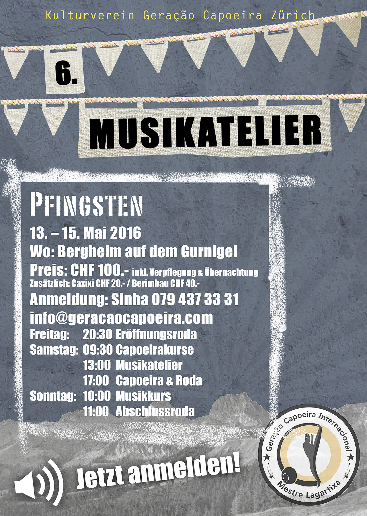 Pfingsten: Musikatelier!
