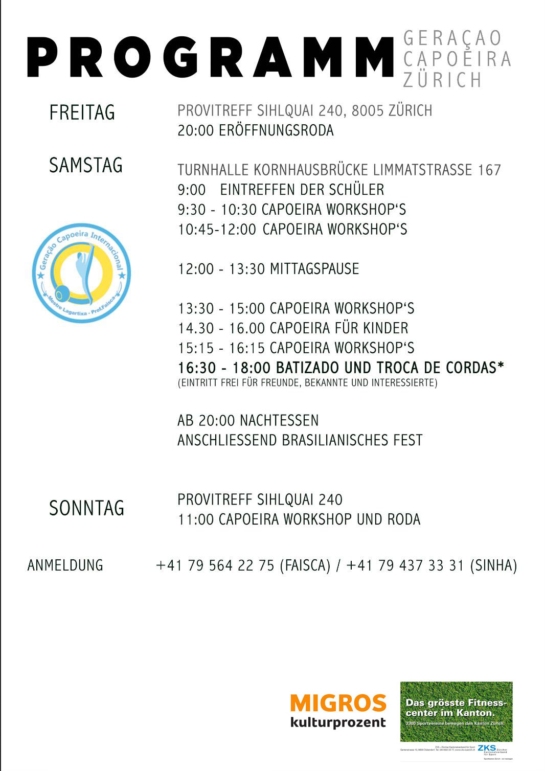 Programm Encontro 2016