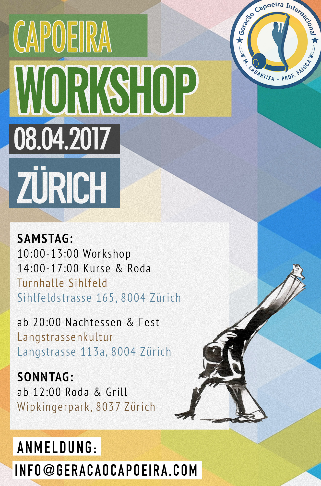 Neuer Workshop im 2017!