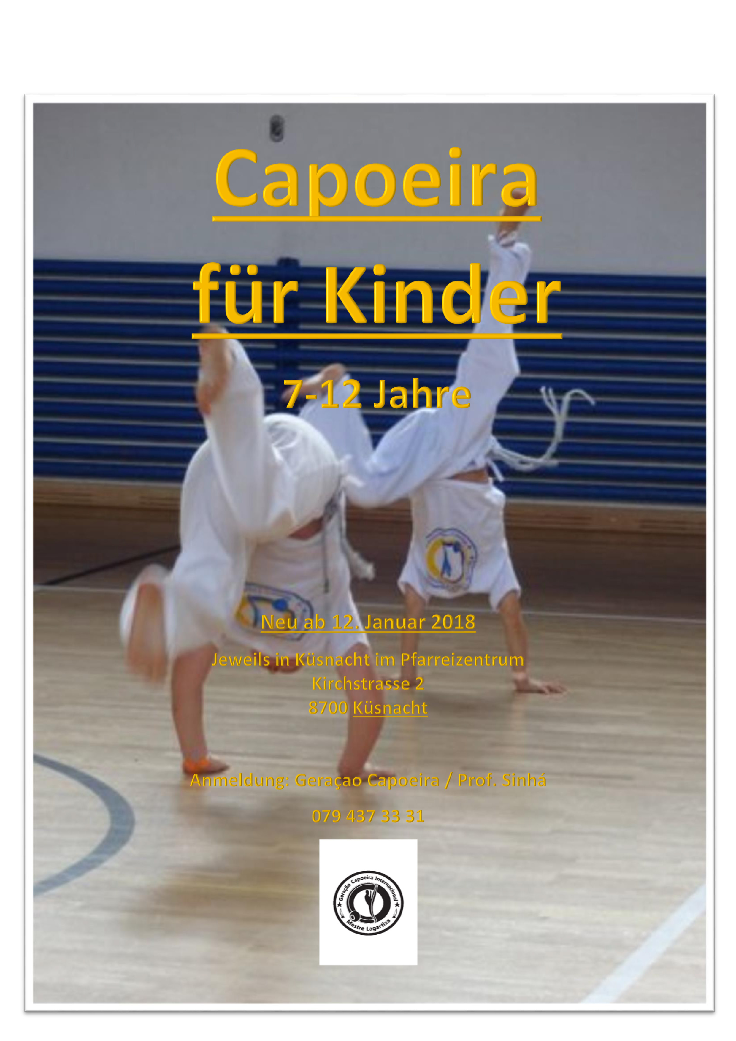Kindertraining in Küsnacht 7-12 Jahre